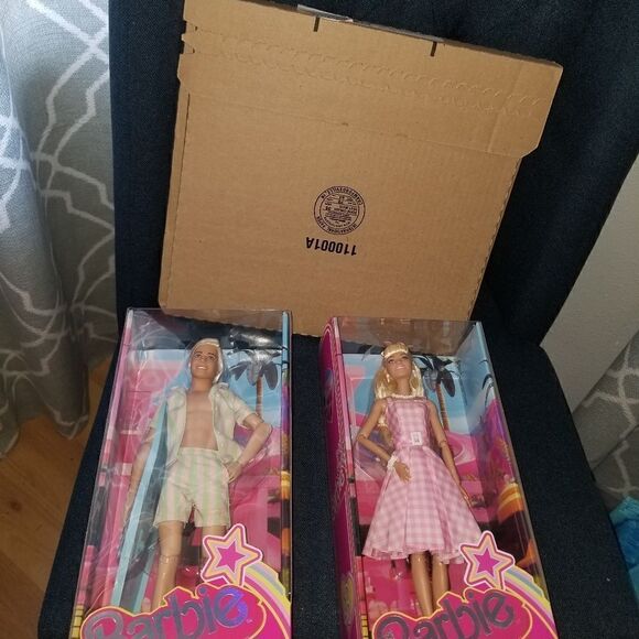 Barbie The Movie the album Vinyl Ken, Barbie Doll Set + 2 hotwheel UNOPENED New - Picture 10 of 16
